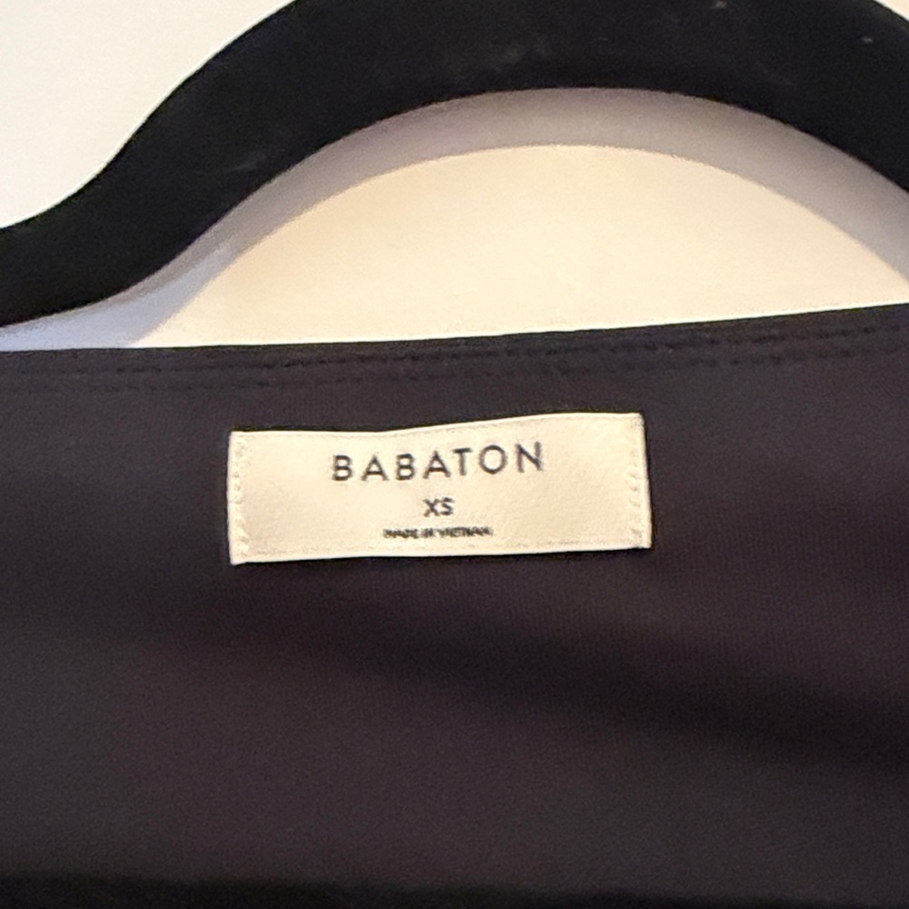 NWT Babaton Black Contour Squareneck Long Sleeve - Picture 8 of 10